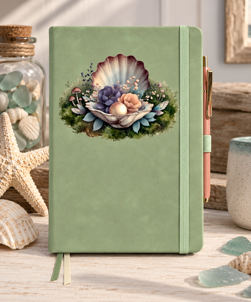 Elegant Seashell Journal