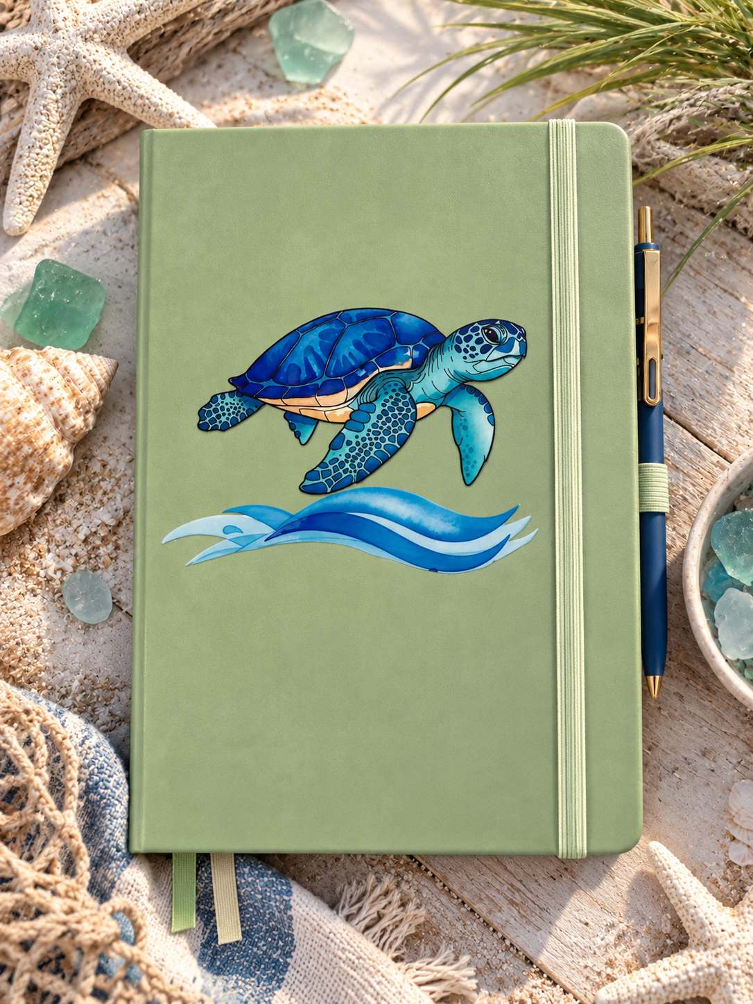 Turtle - Ride the Waves Journal
