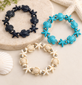 Sandy Sea Turtle Bracelet